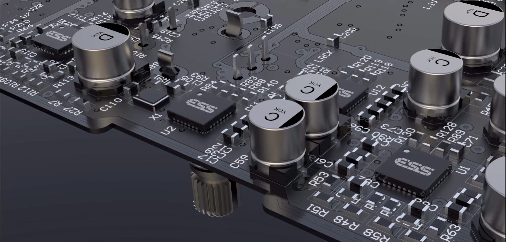 Ampero II Stomp 内部回路