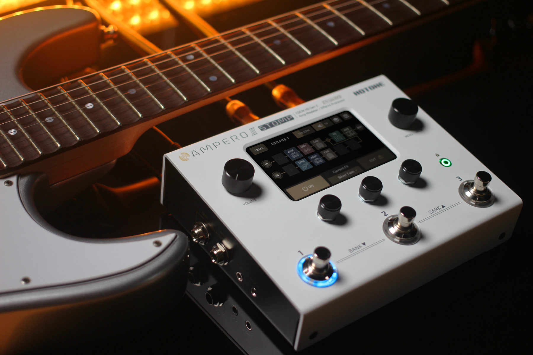 Ampero II Stomp with Guitar