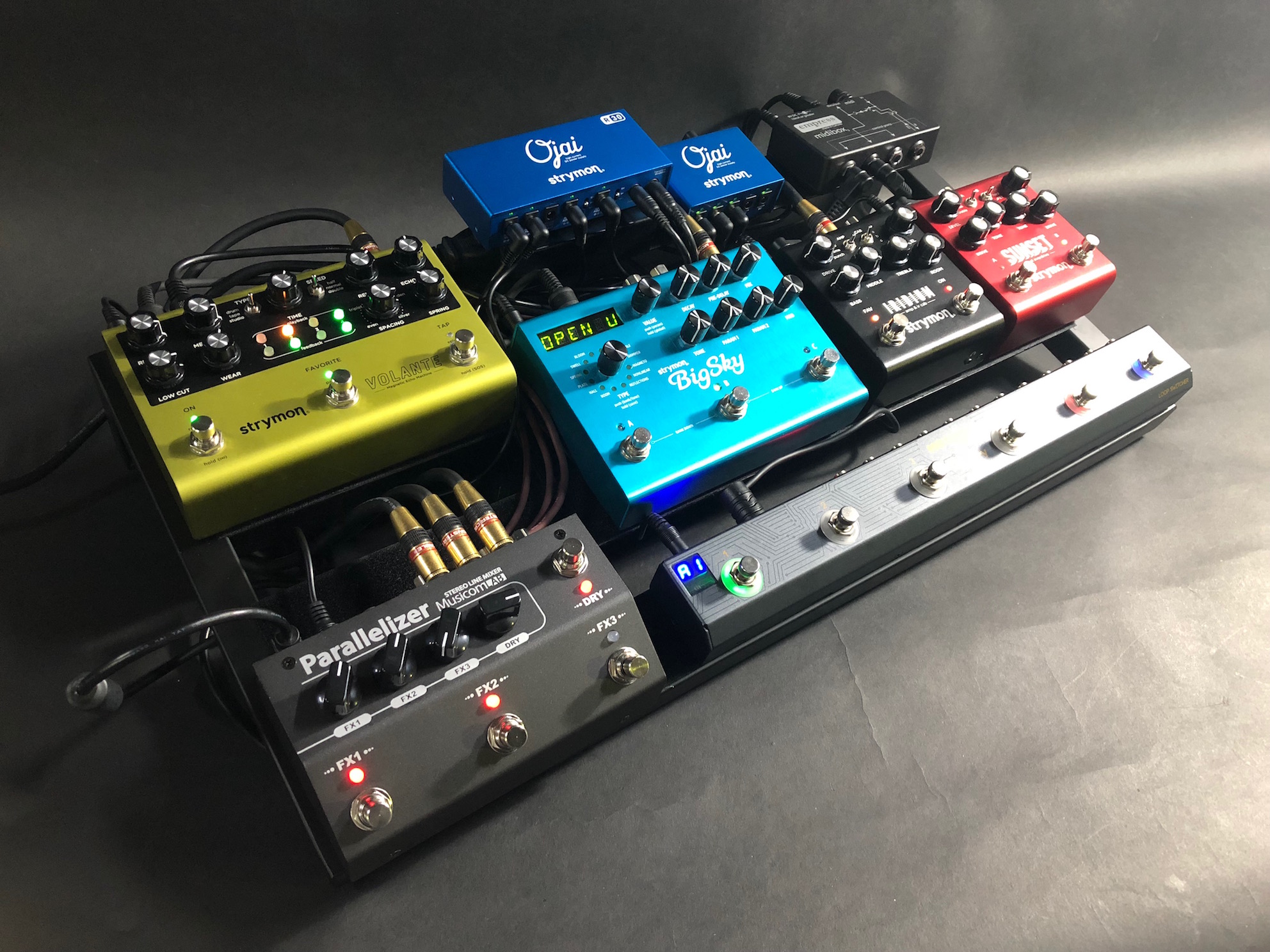 Strymon 1/4 フォーンMIDIコネクション