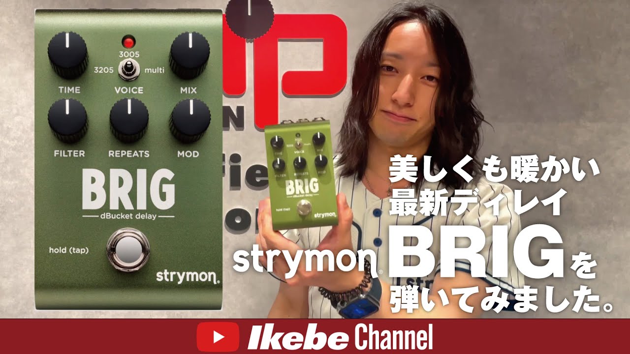 Strymon Brig |プロスタッフが奏でる美しく温かい最新ビンテージディレイ