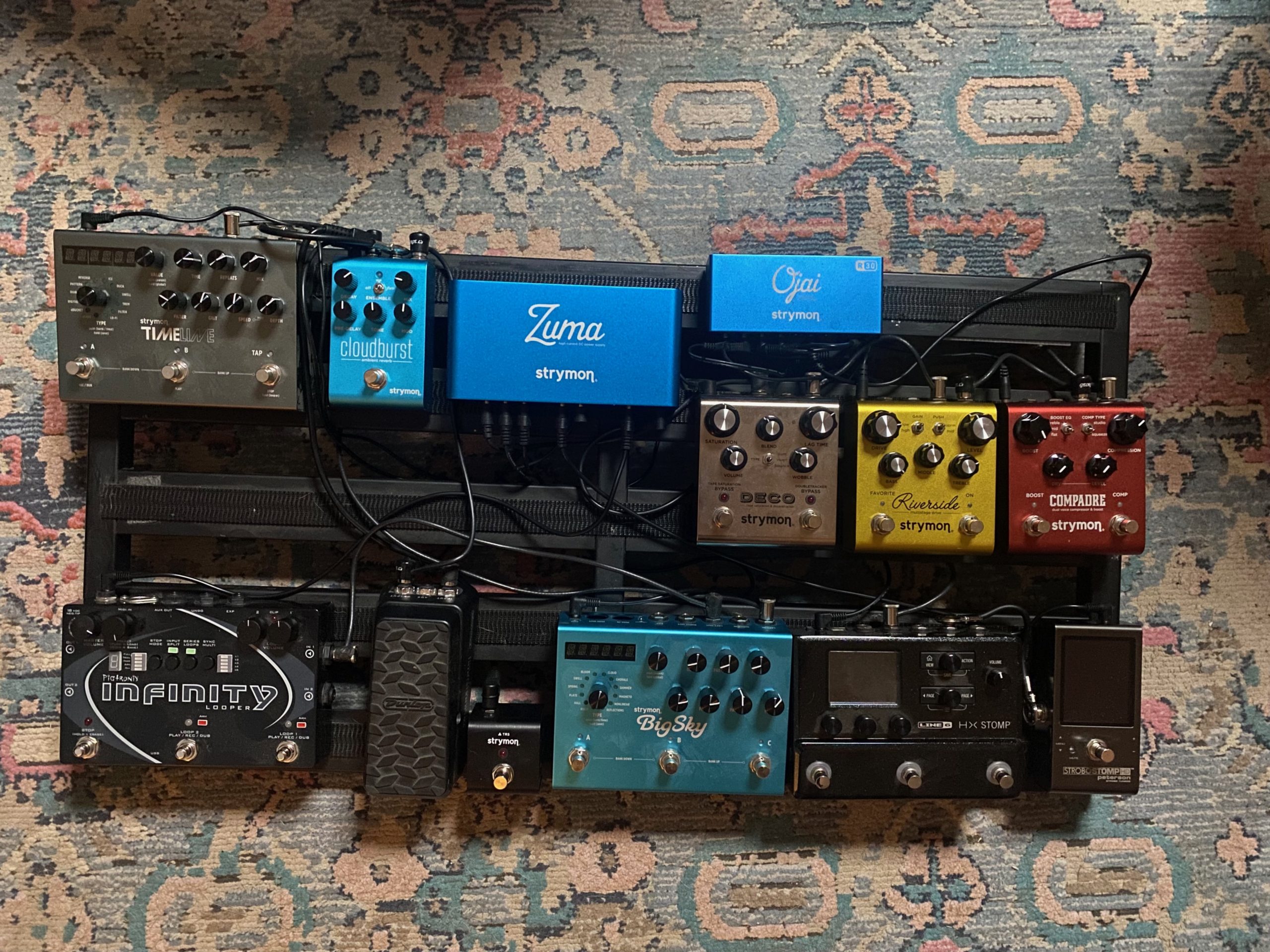 Strymon スタッフ愛用のペダルボード紹介 – #01