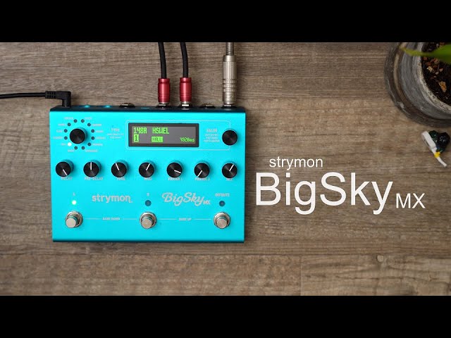 Strymonの定番リバーブが、超進化を遂げて新登場【BigSky MX】by Benimaru