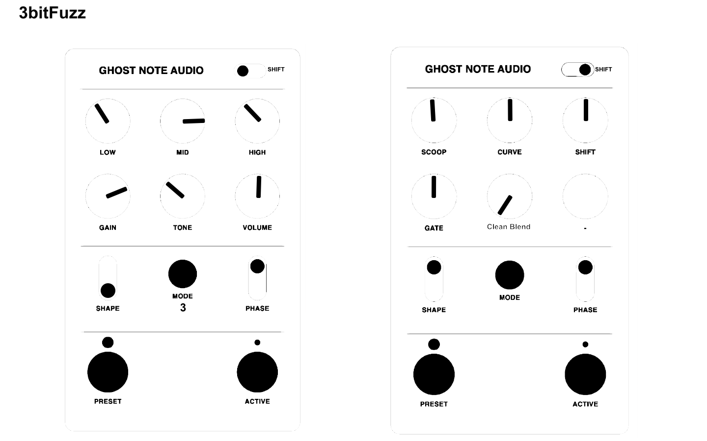 3 Bit Fuzz - Intro Radio Effects セッティング