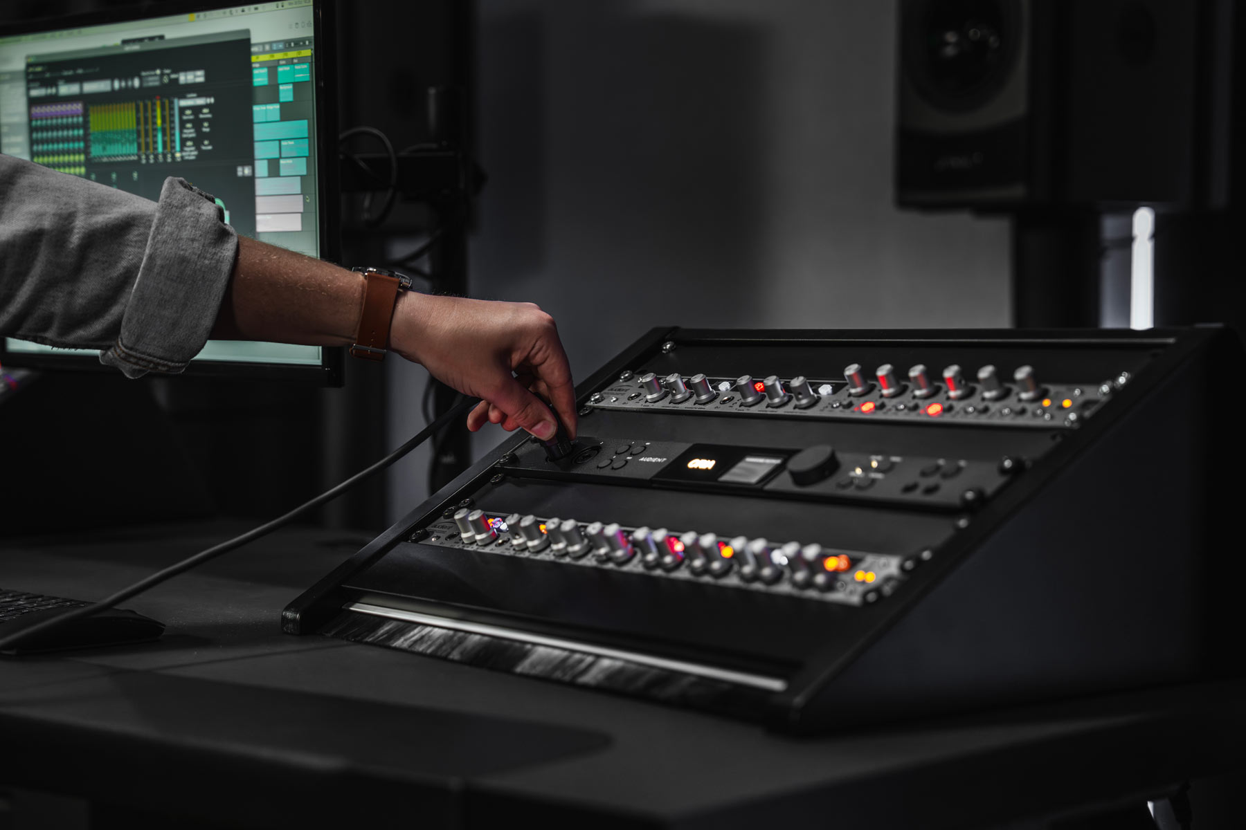 スタジオミキシング