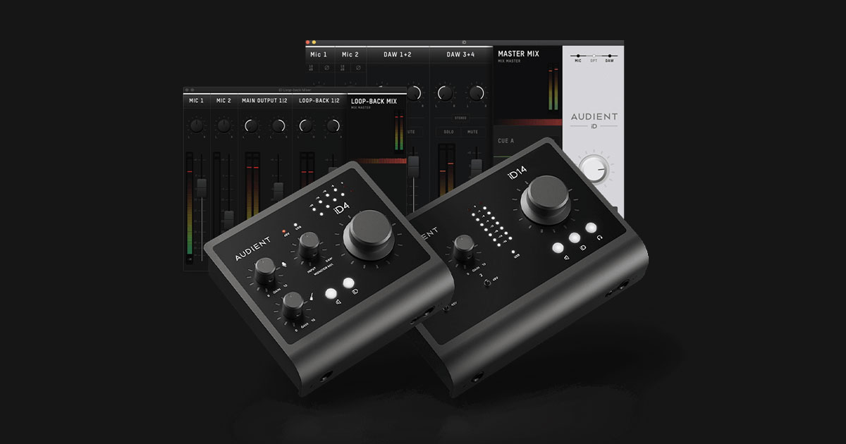 Loopback搭載 iD Mixer