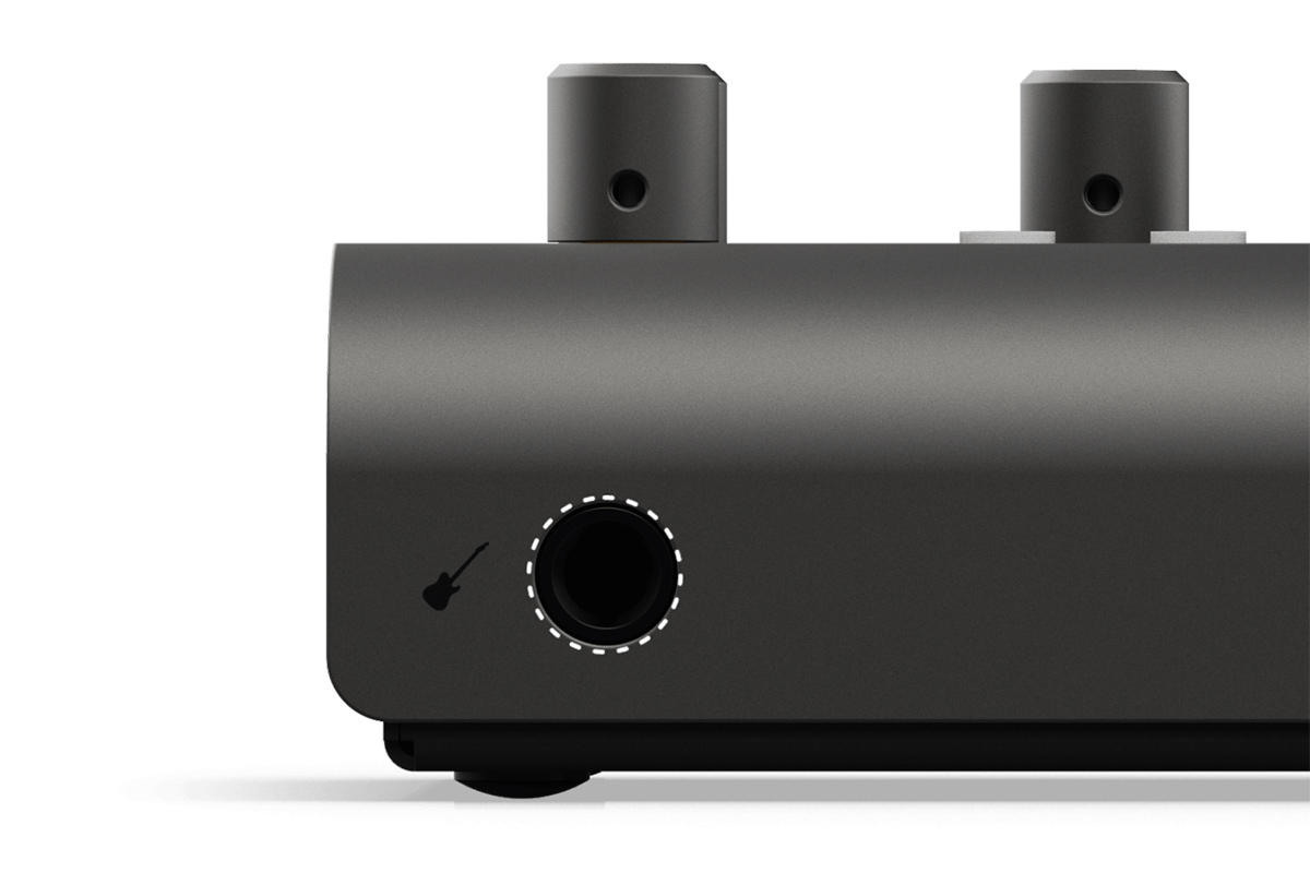 JFET クラスA/ディスクリート設計の楽器用入力