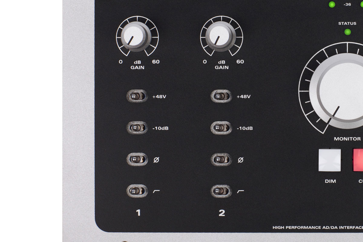 レコーディングに重要な機能を装備