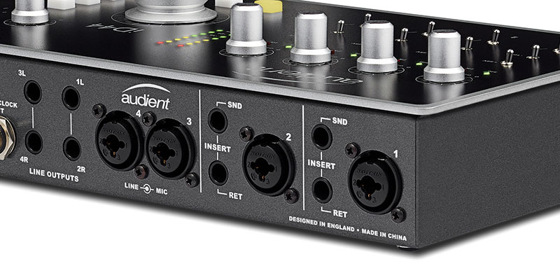 Audient コンソール・マイクプリ
