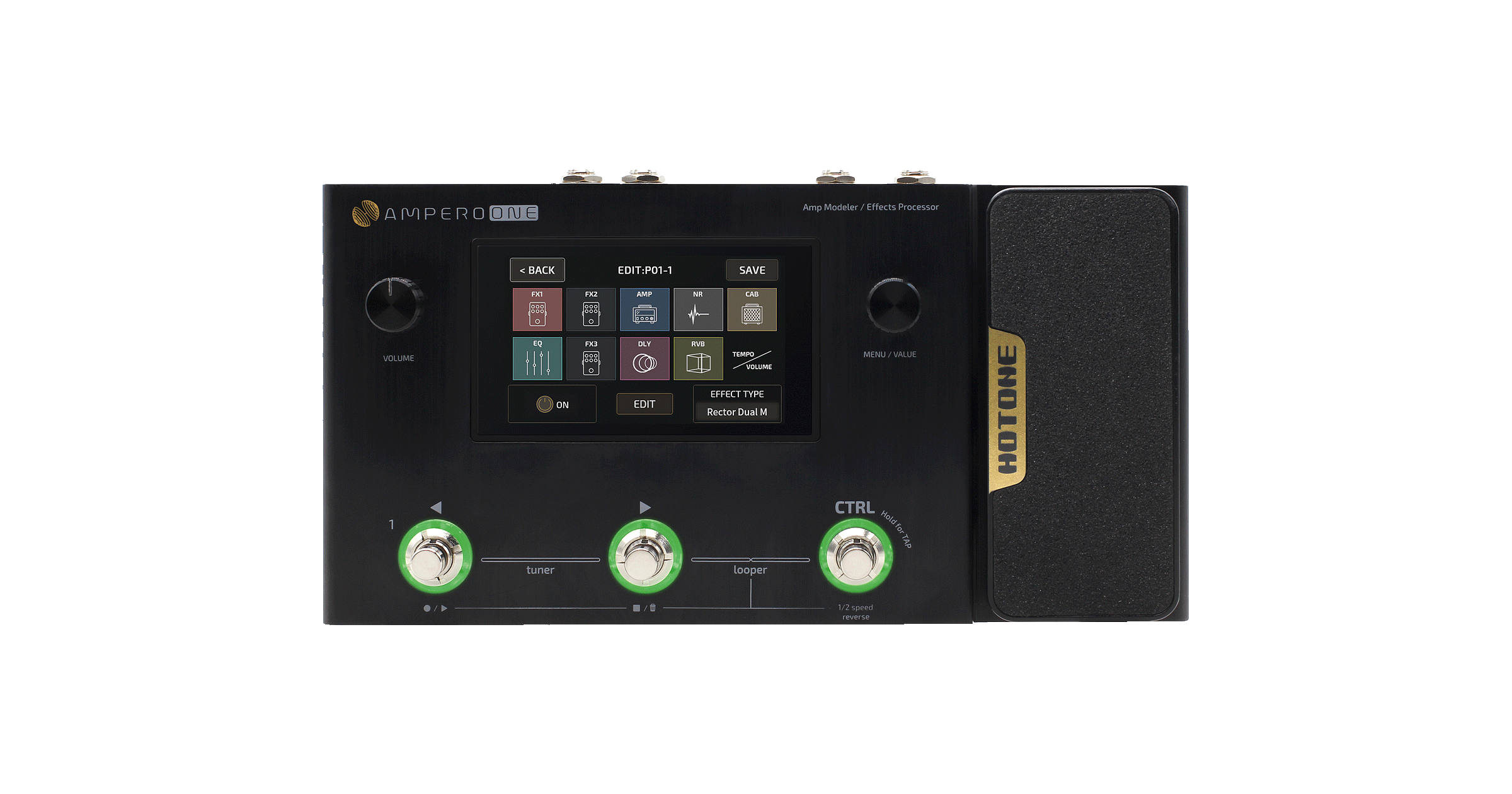 AMPERO ONE Front Panel