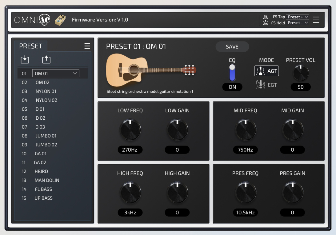 OMNI AC Editor
