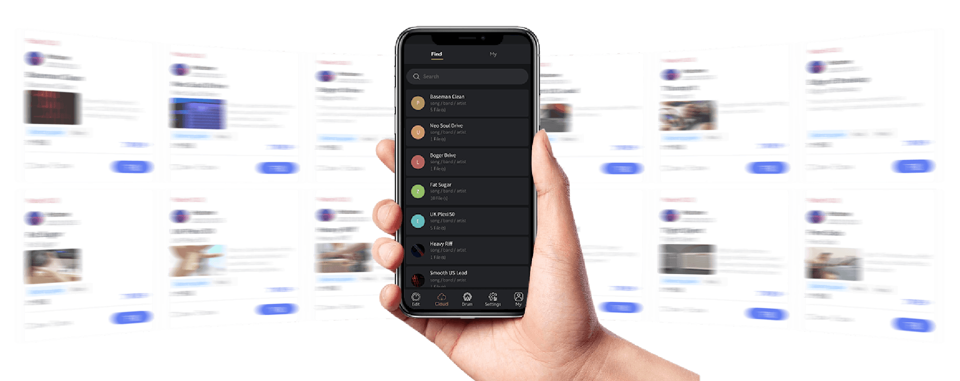 自分の作品を共有できる