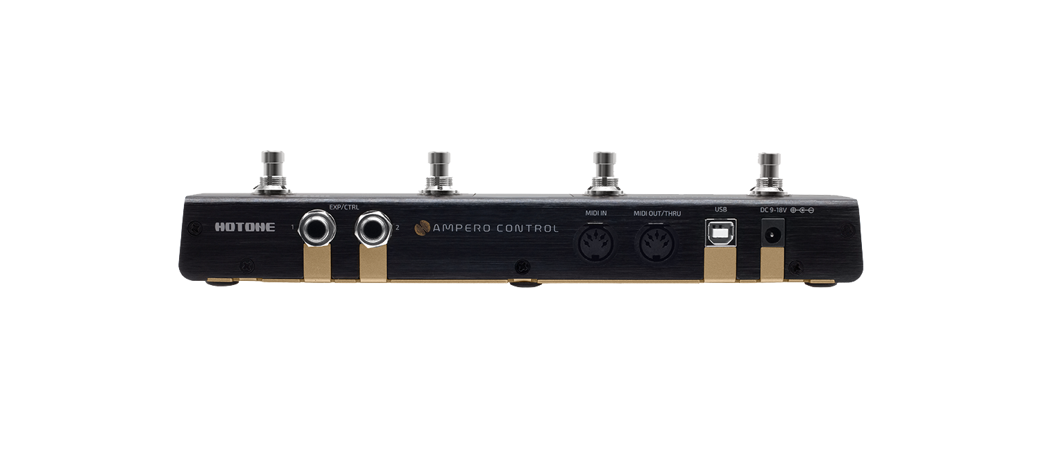 Ampero Control Back Panel