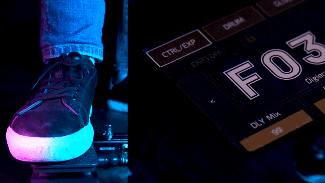 Ampero Pressとの使用例