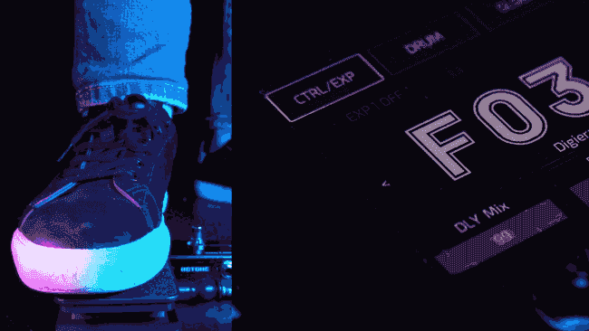 Ampero Pressとの使用例