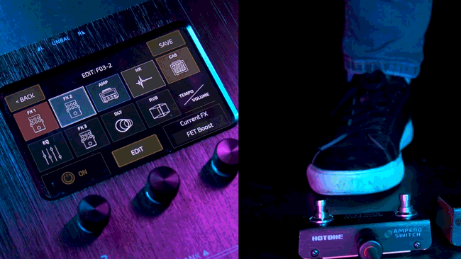 Ampero Switchとの使用例