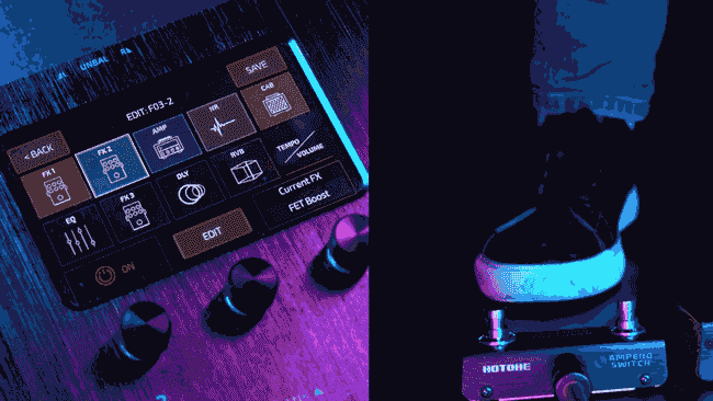 Ampero Switchとの使用例