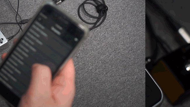 drum machine との使用例