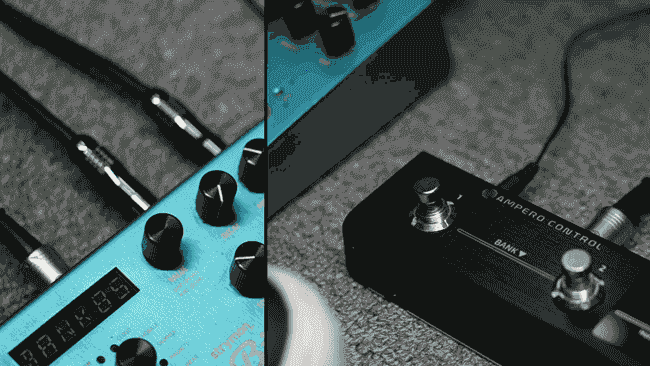 MIDI機能のあるエフェクターとの使用例