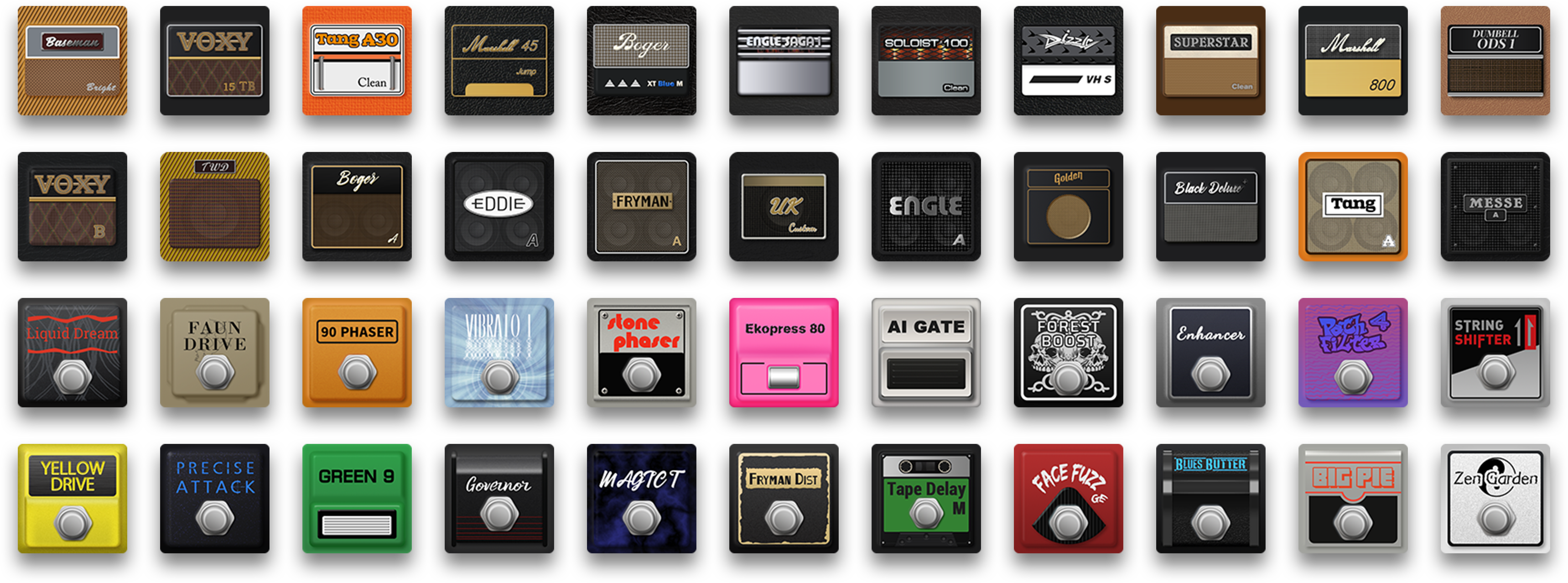 460+ Effects Library