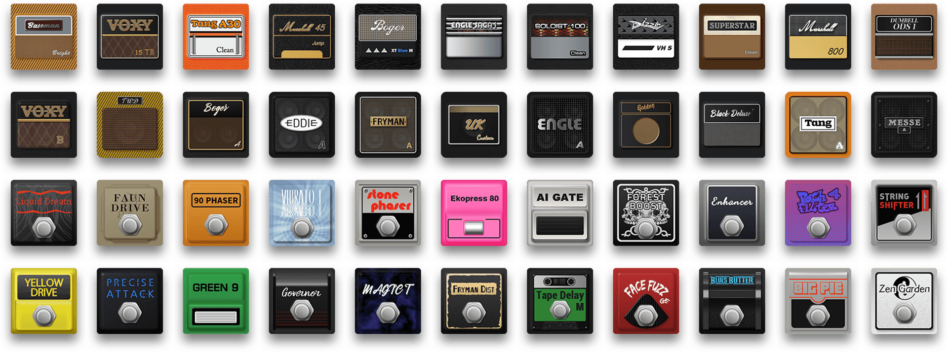 460+ Effects Library
