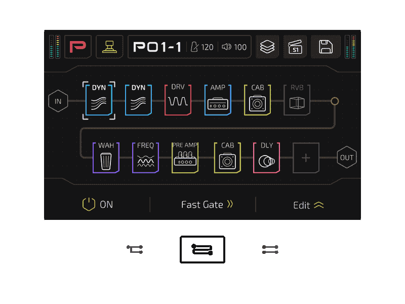 デュアルエフェクトチェーン
