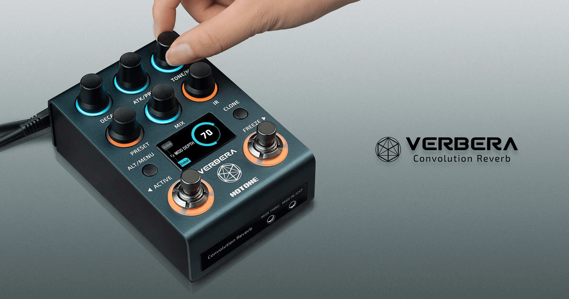 Hotone Verbera Convolution Reverb