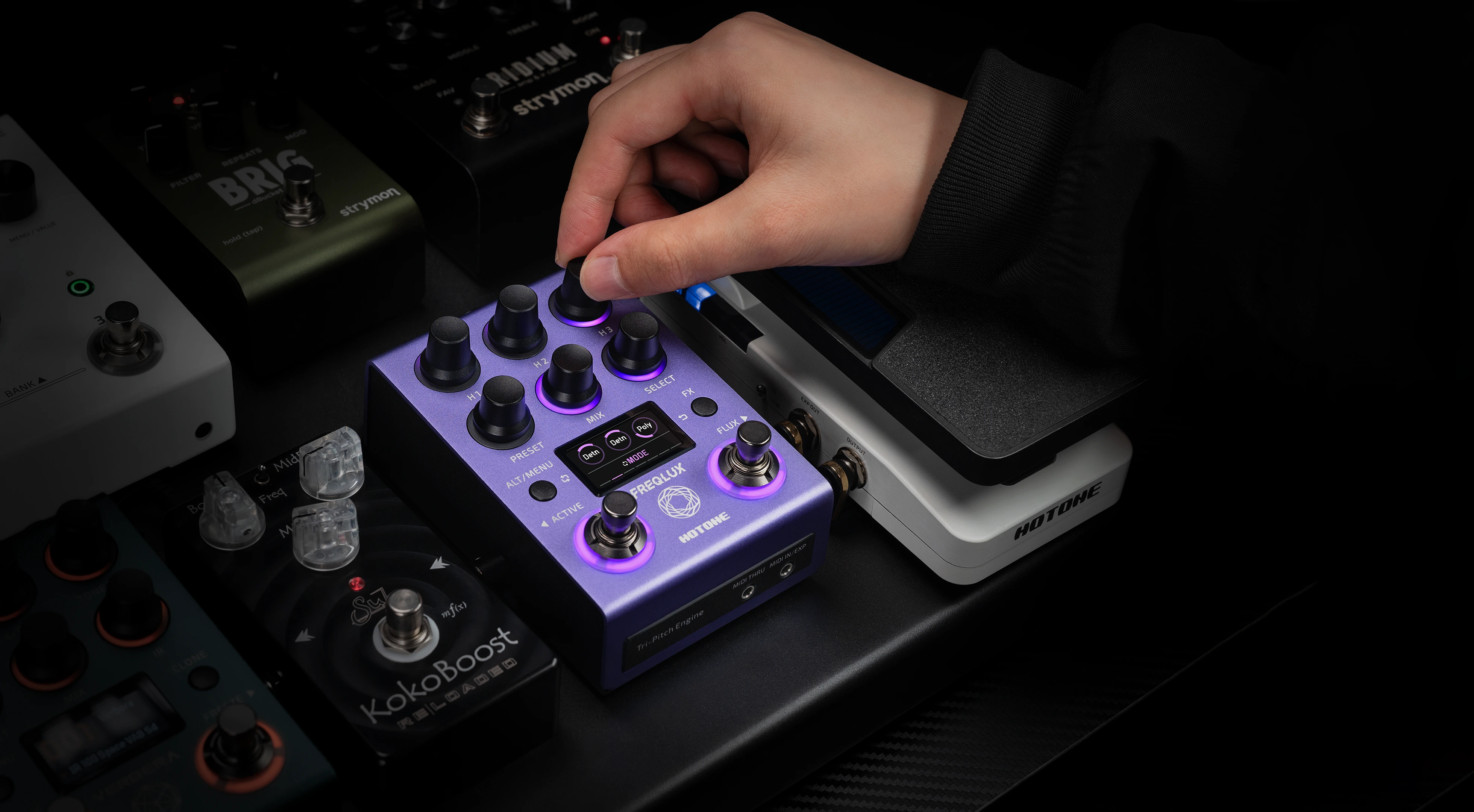 Freqlux サウンドデザイン・コントロール