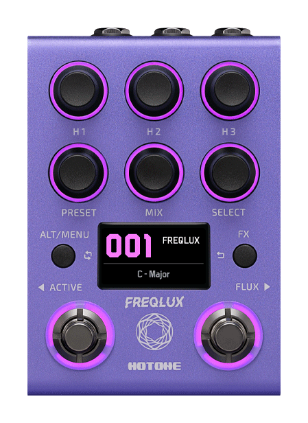 Freqlux コントロール正面