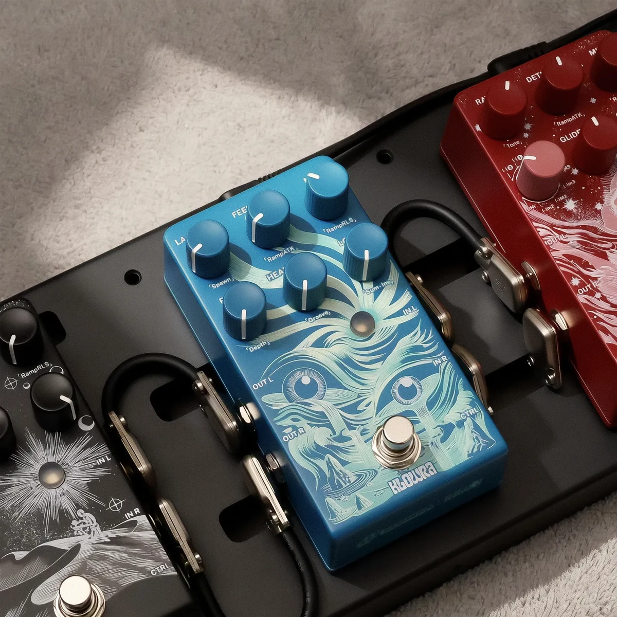 温かいアンビエンスと空間の分裂