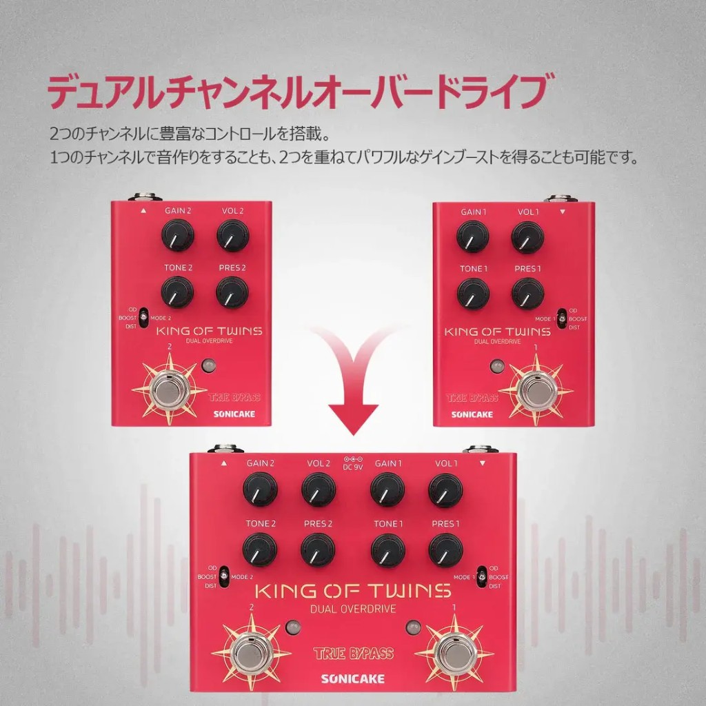 Sonicake｜King of Twins QDS-08｜概要｜製品情報