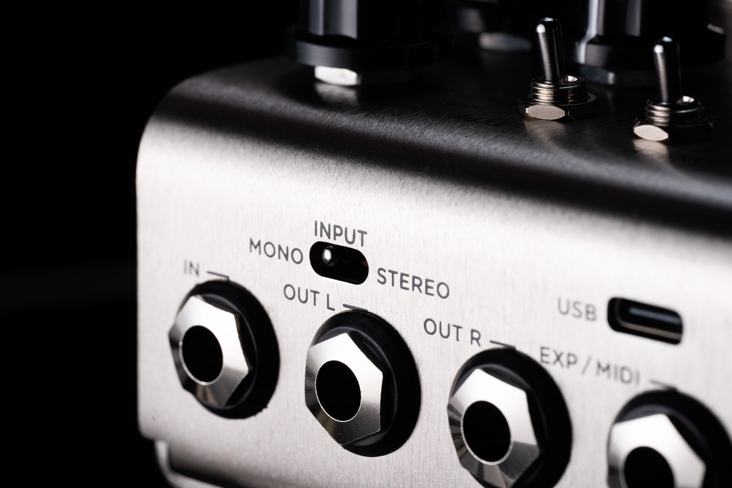 ステレオ入出力