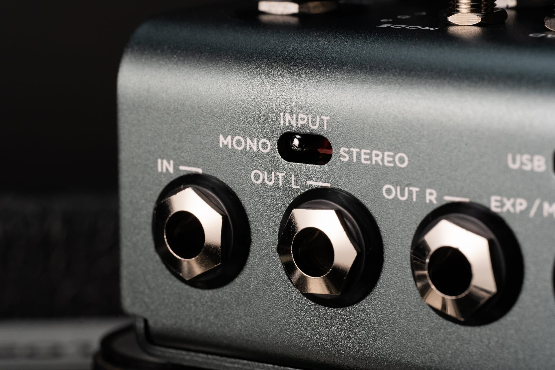 ステレオ入出力