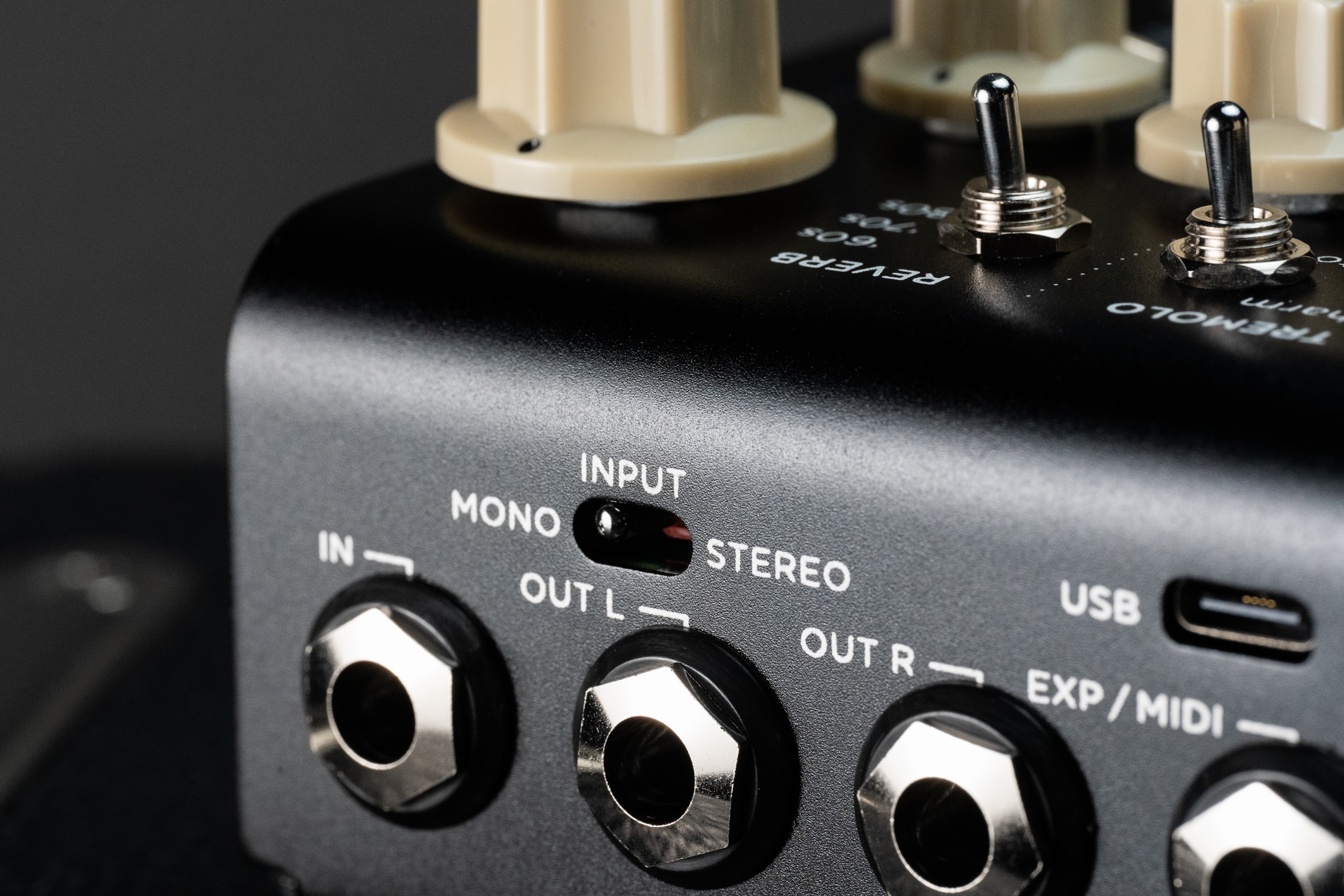 ステレオ入出力