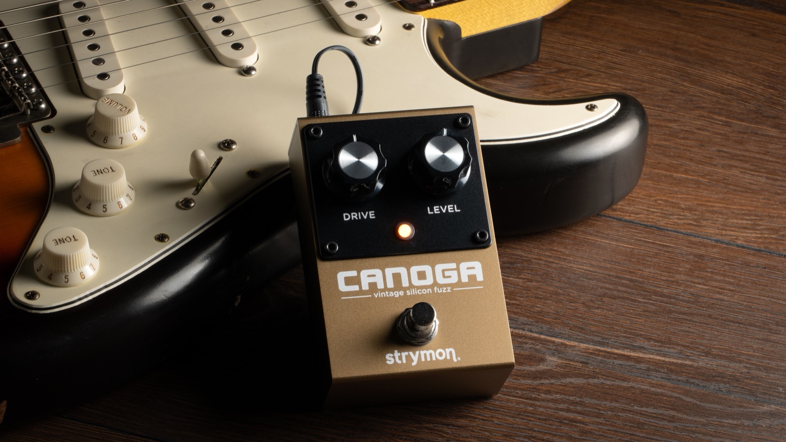 ギターのピックアップとボリュームに深く反応