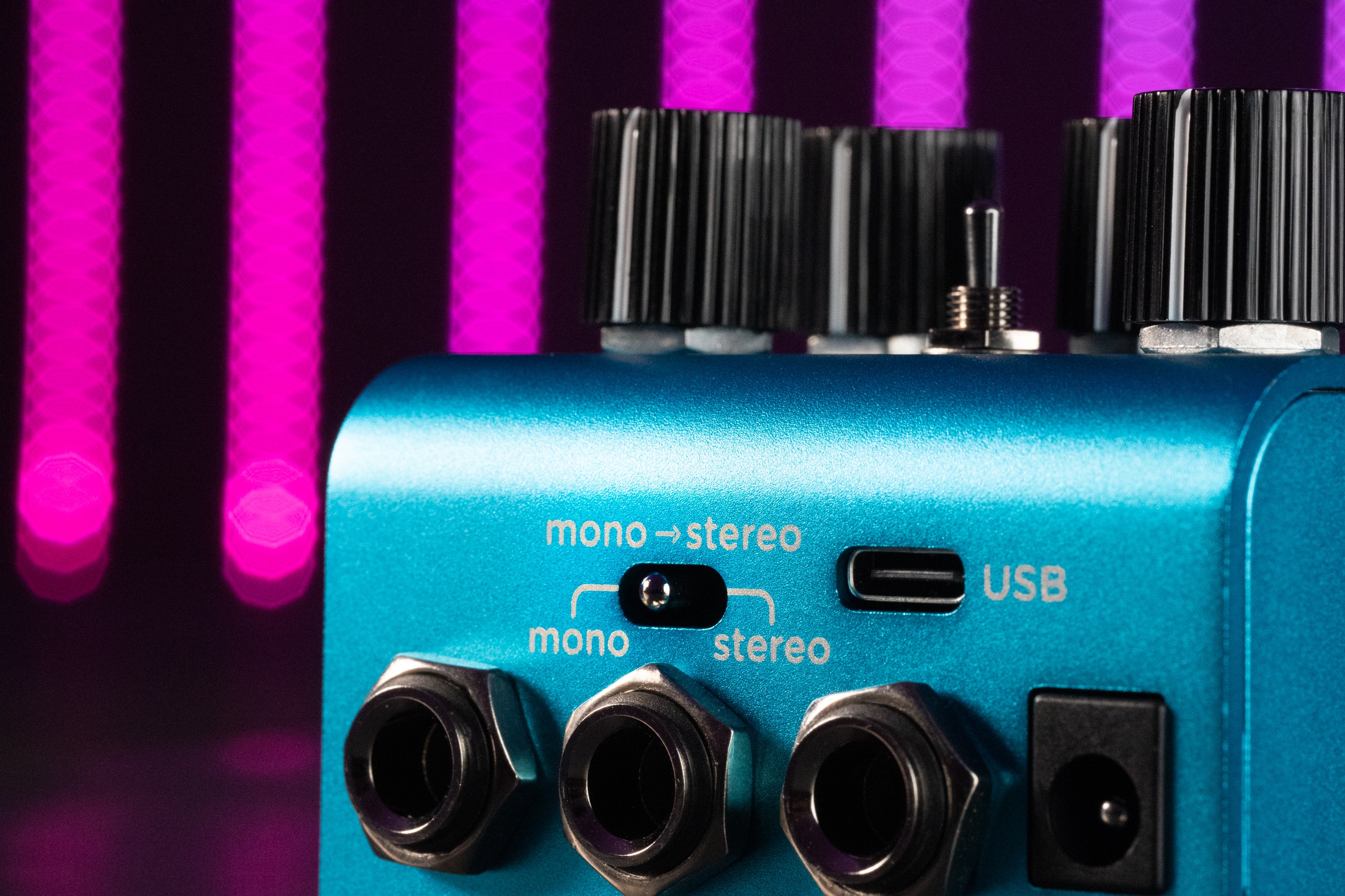 ステレオ入出力