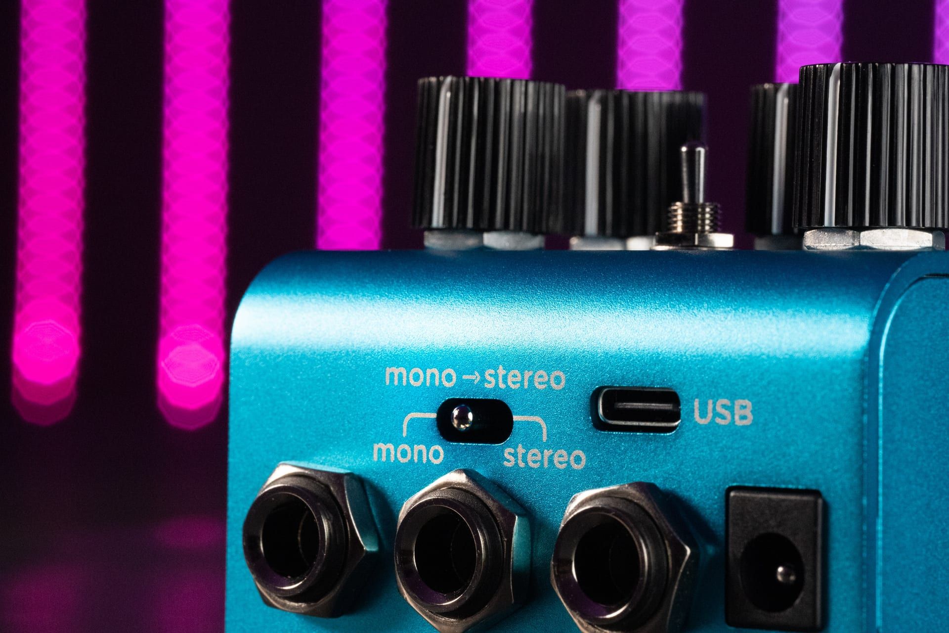 ステレオ入出力