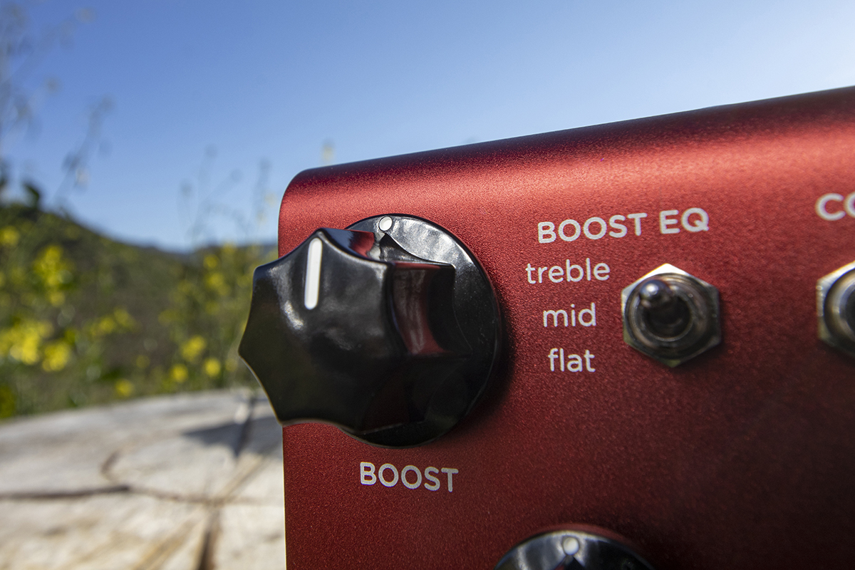 スイートスポットをおさえたクリーン＆ダーティーブースト