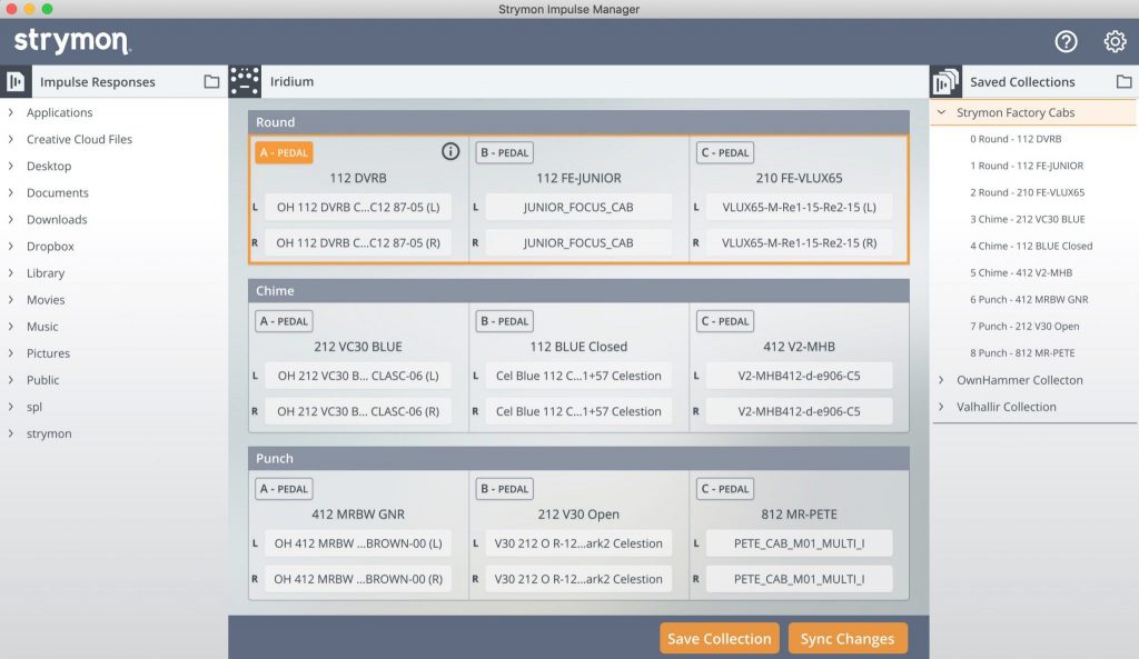 Strymon Impulse ManagerとIridiumの使用法