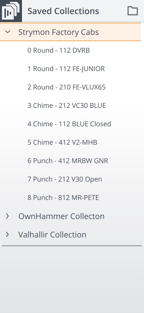 コレクションの保存