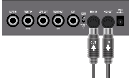 Nixie MIDI connection
