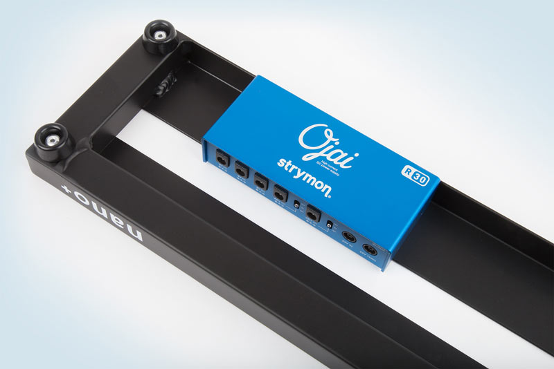 ペダルボードにフレンドリーな薄型設計