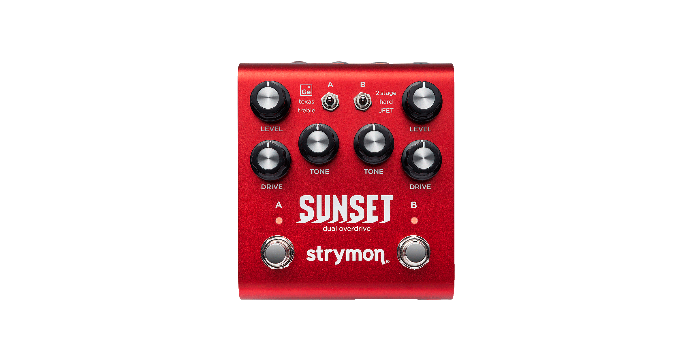 SUNSET front panel controls