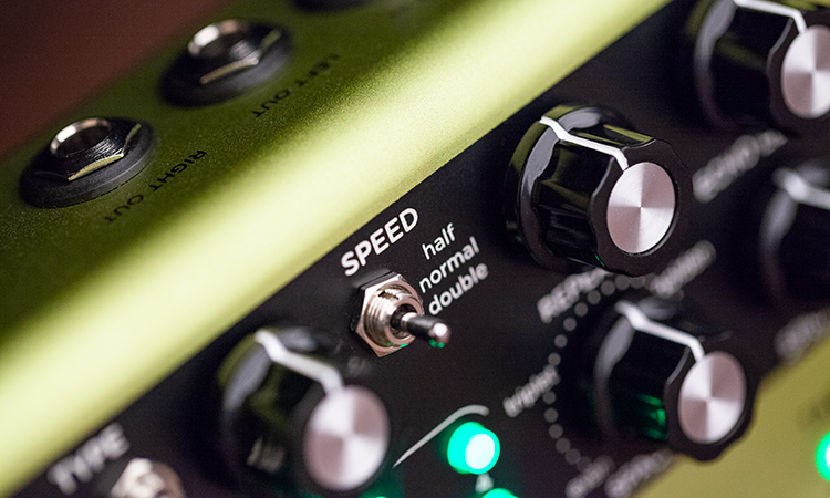 ３種のエコーマシン×３つのスピード