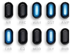 Each tone module with an independent button icon