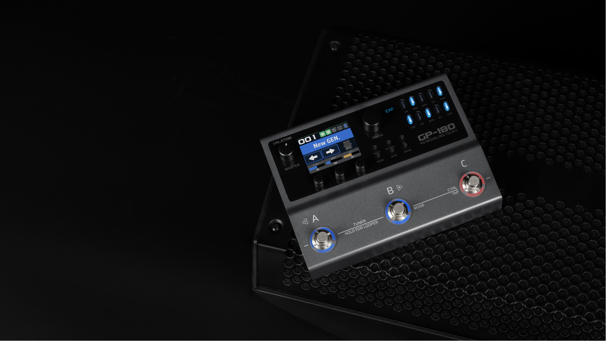 Display and module buttons