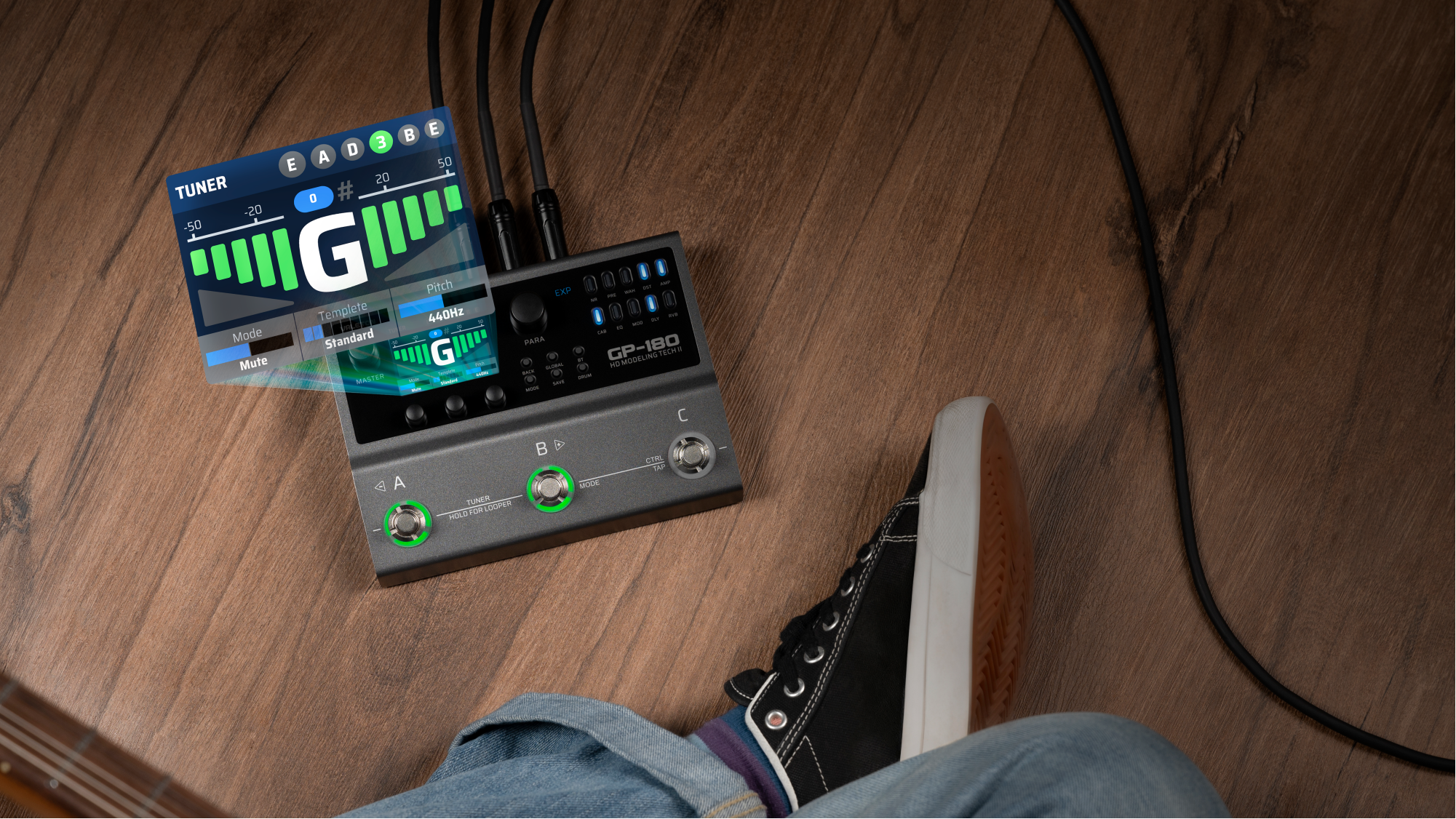 GP-180 tuner background