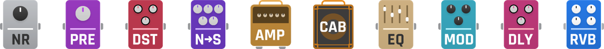 GP-50 effects chain