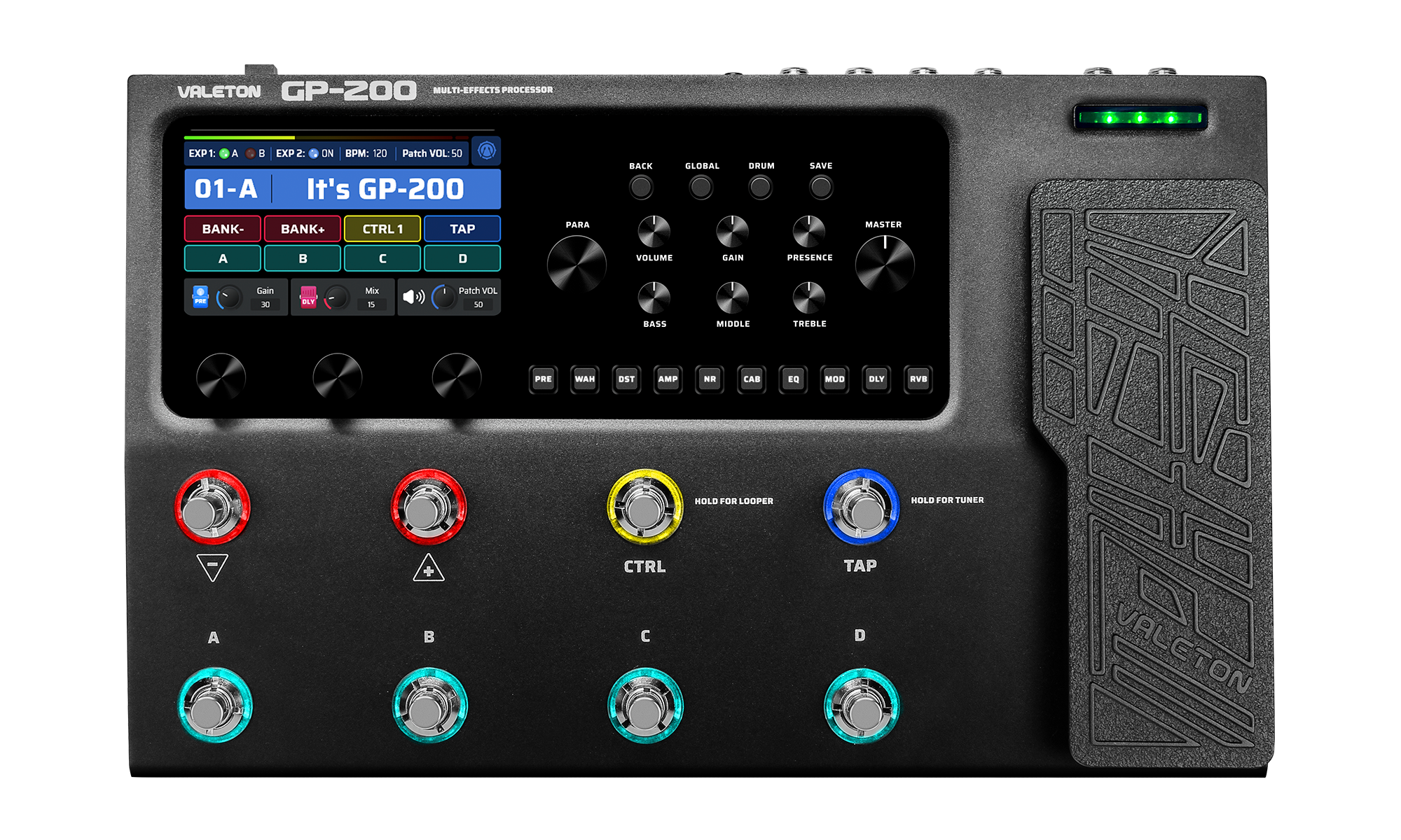 GP-200 control front