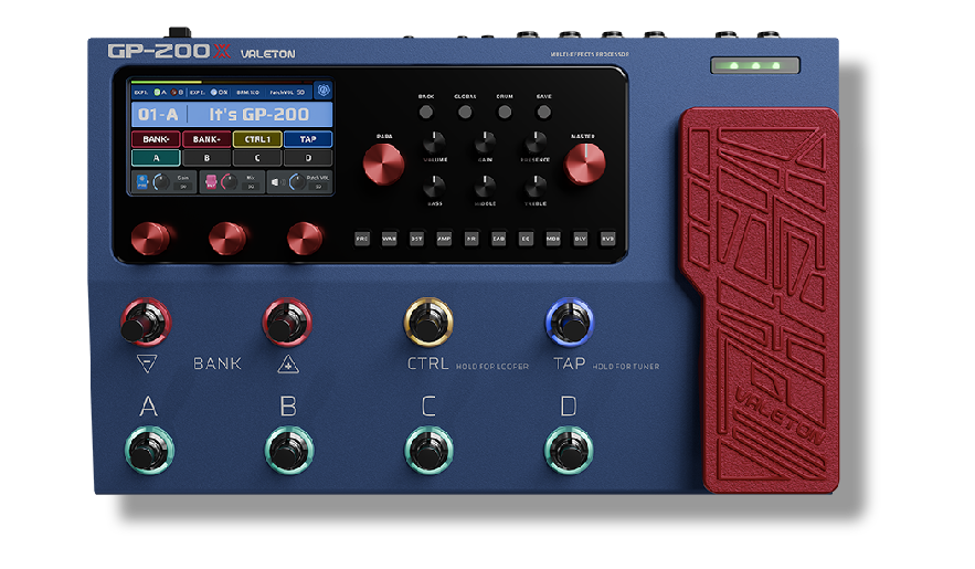 GP-200X control front